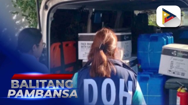 DOH at OCD-5, nagpadala ng dagdag na medical supplies sa mga lugar na apektado ng pagsabog ng Bulkang Bulusan
