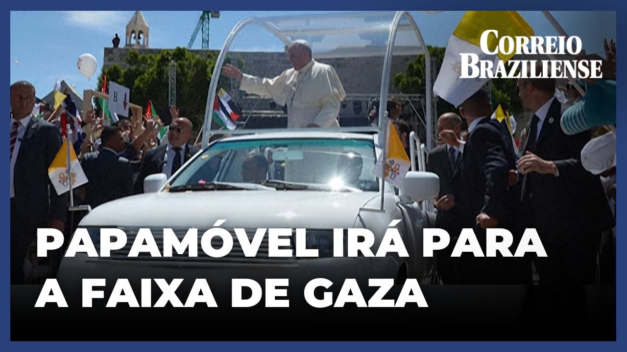 Papamóvel de Francisco será unidade de saúde para crianças em Gaza