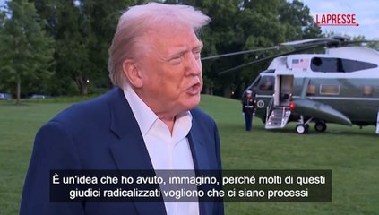 Trump: "Riapriremo Alcatraz, ? simbolo legge e ordine"