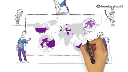 Whiteboard Animation Video for TAG Live’s Global Entertainment Staffing