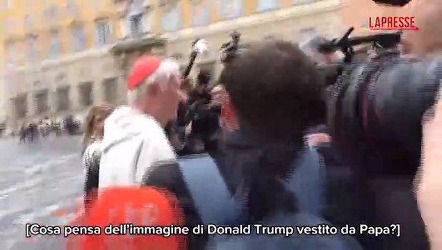 Conclave 2025, il cardinale Radcliffe: ?Trump vestito da Papa? Indicibile?