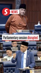 Chaos in Dewan Rakyat over Shahidan Kassim’s remarks
