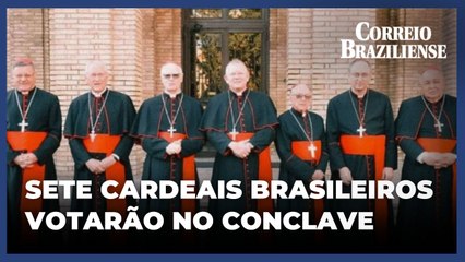 Sete cardeais brasileiros votarão no conclave