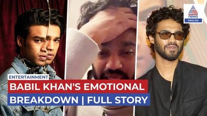 Babil Khan’s Emotional Breakdown: What Happened? Celebs' Reactions | Sai Rajesh Controversy & Bullying Claims