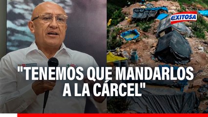 Ministro del Interior sobre criminales tras tragedia en Pataz: "Tenemos que mandarlos a la cárcel"