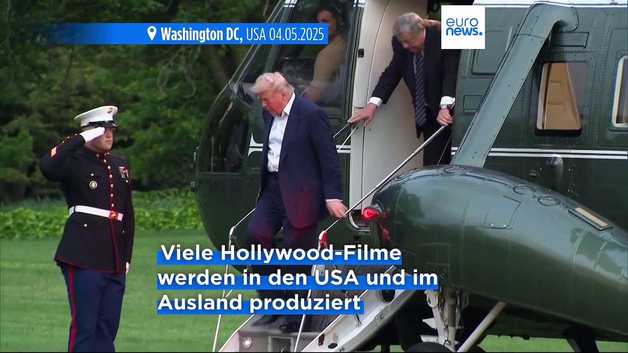 Zollkrieg auf der Leinwand: Trump will 100-Prozent-Zoll auf im Ausland produzierte Filme