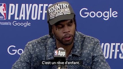 Golden State Warriors - Buddy Hield : "Tous les joueurs rêvent de gagner un match 7"