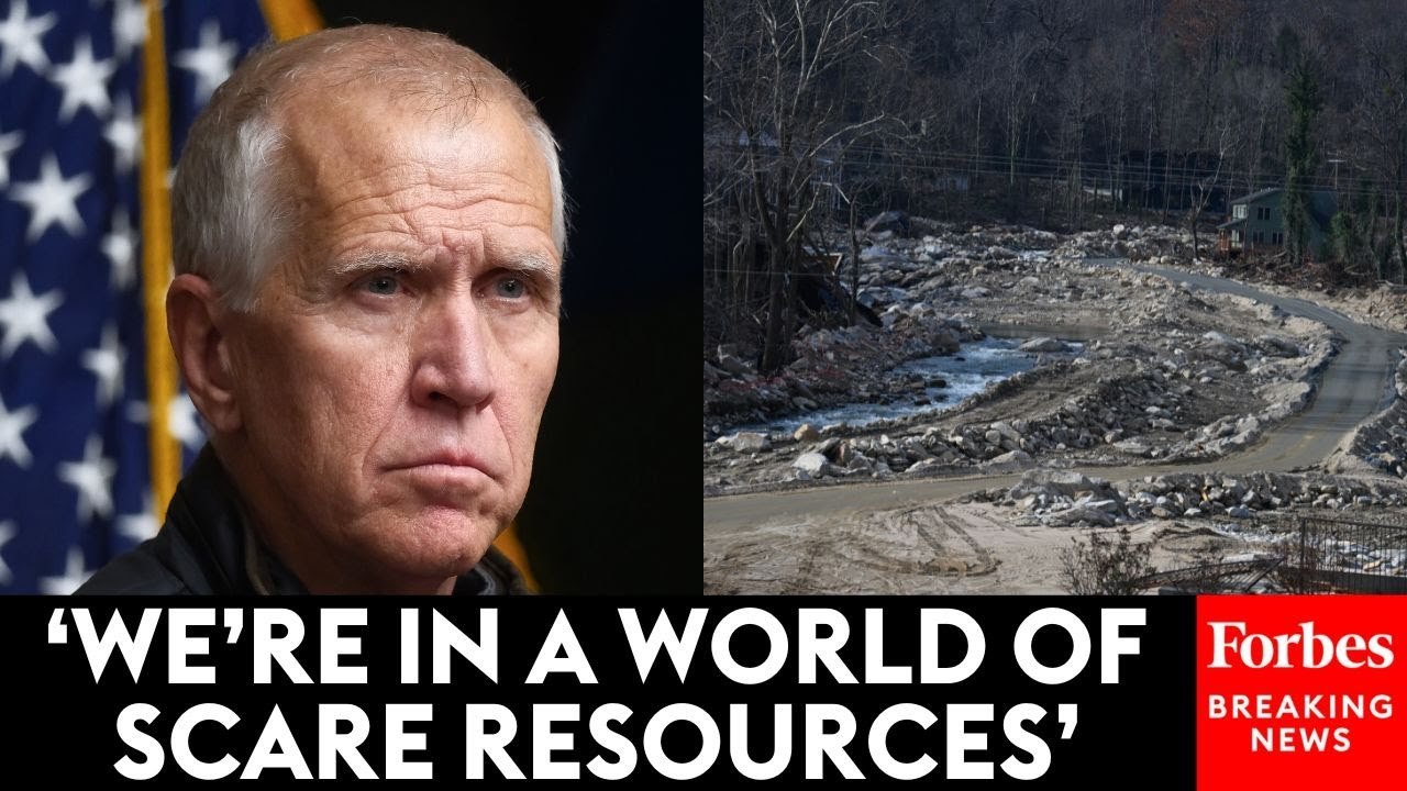 Thom Tillis Touts Withholding Federal Funds From Areas Neglecting Resilience and Mitigation Efforts