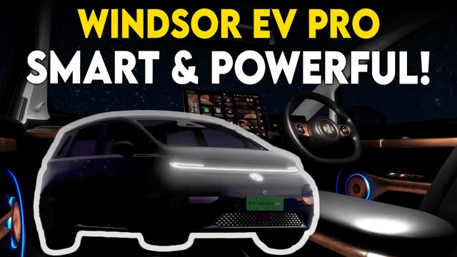 MG Windsor EV Pro Features Revealed: Powering Home To ADAS