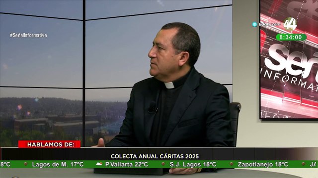 José de Jesús Cortés Tome habla sobre la colecta anual Cáritas 2025