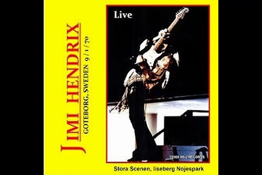 Jimi Hendrix - bootleg Live in Gothenburg, SE, 09-01-1970