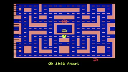 K2R2 Gameplay: Ms. Pac-Man (Atari 2600 Ver.)