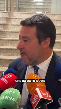 Salvini - Ieri hanno votato i rumeni (05.05.25)