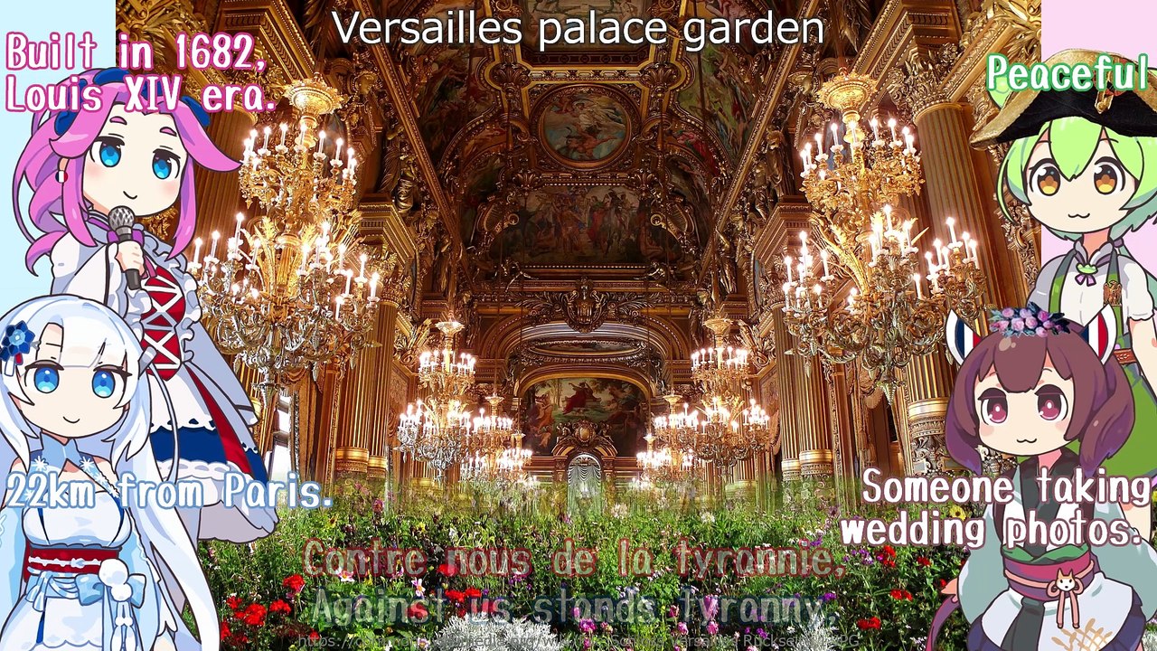 France National Anthem "La Marseillaise" French chorus (NEUTRINO) / English subtitles