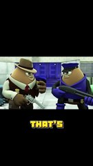 Killer Bean Faces Off with the Police!