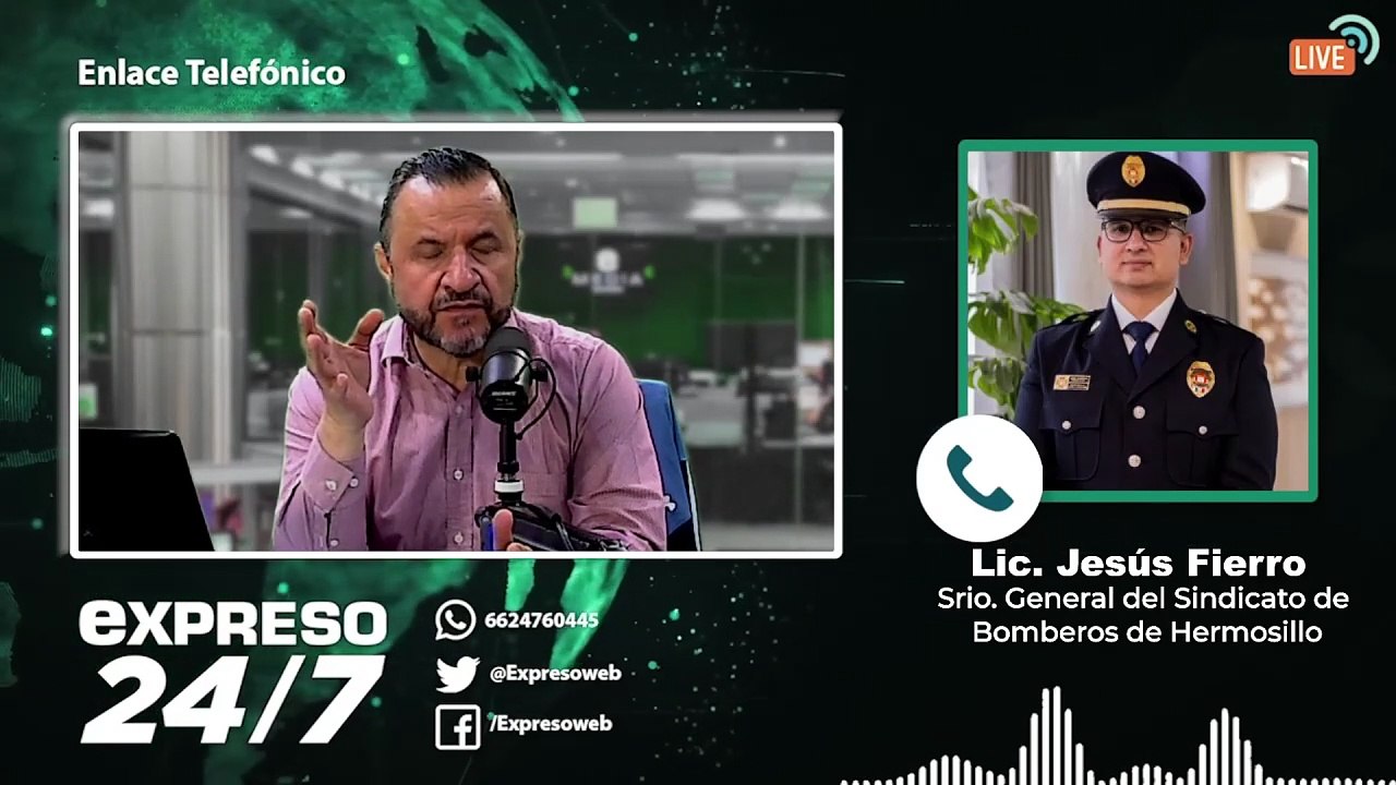 Bomberos proponen modificar ley de Isssteson para jubilación