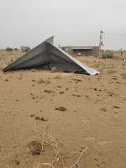 तूफान ने 15 मिनट में मचाई तबाही