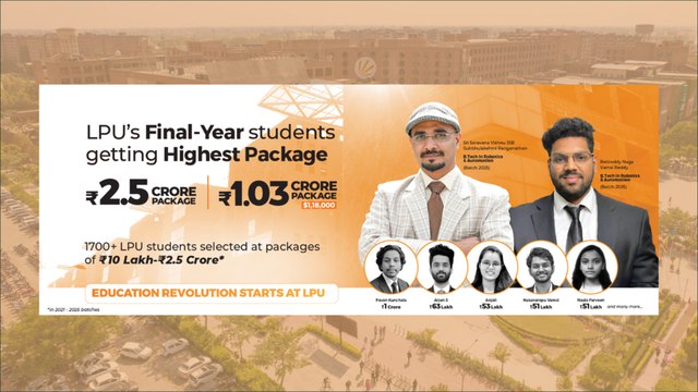 LPU B.Tech Student’s Record-Breaking Placement | From Tamil Nadu to Rs 2.5 Cr Job! Oneindia Telugu
