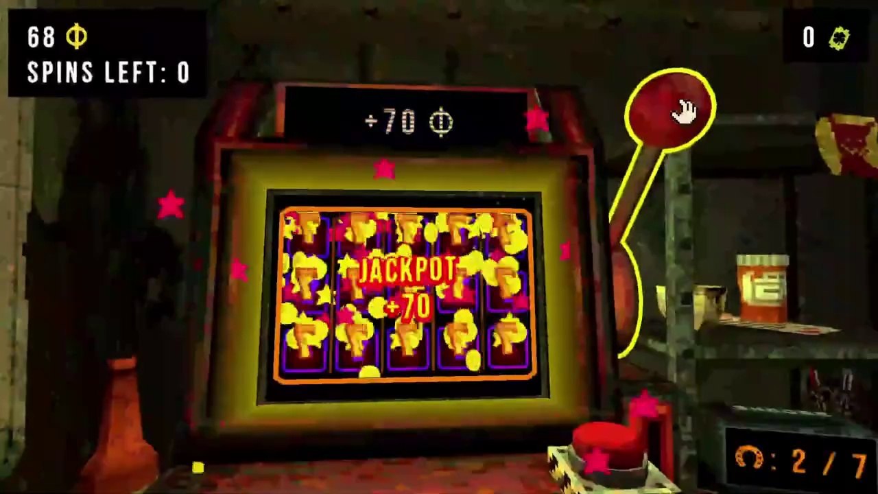 OUT GAMBLING THE DEVIL IN A ROGUE LIKE SLOT MACHINE GAME???