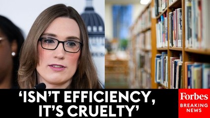 ‘It’s A Violation Of The Law’: Sarah McBride Condemns Trump Admin’s Museum And Library Services Cuts