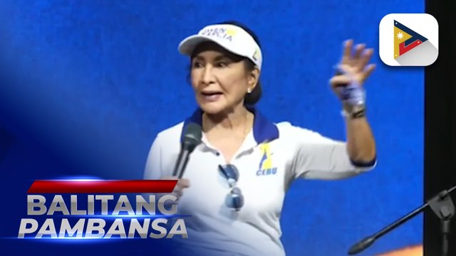 Cebu Gov. Gwen Garcia formally endorses admin senatorial bets