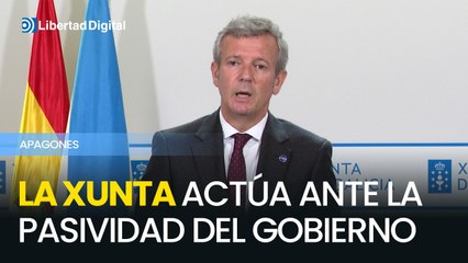 La Xunta actúa ante la pasividad del Gobierno frente al riesgo de apagones