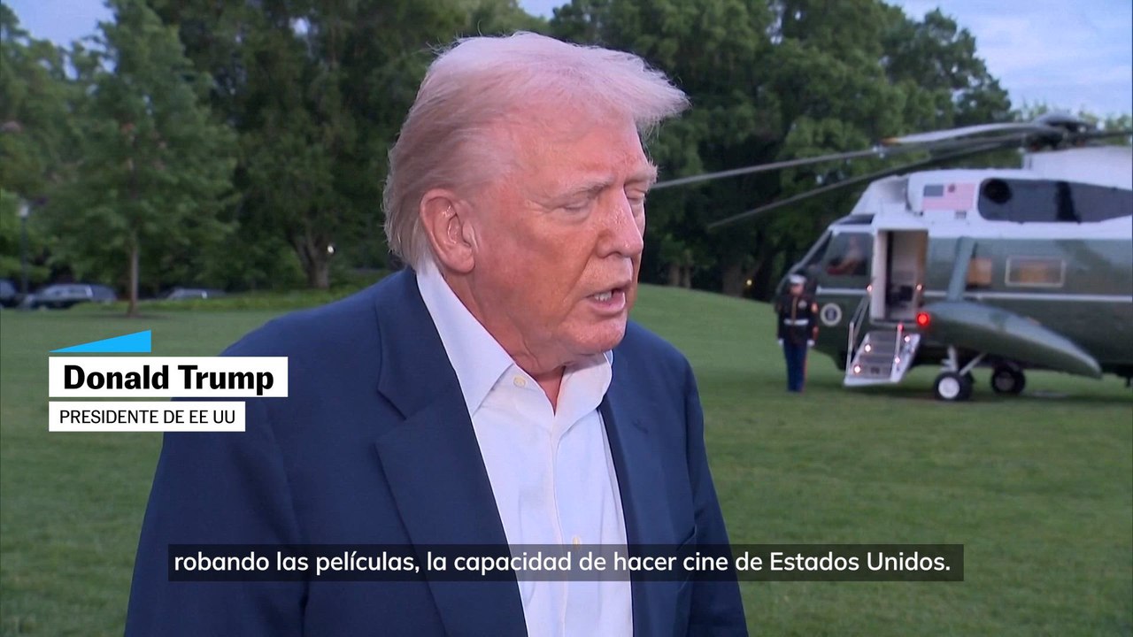 Trump impone aranceles del 100% a las películas extranjeras
