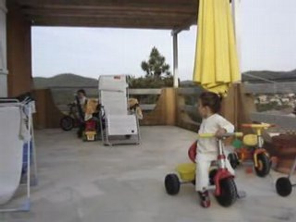 Eve 28 mois championne de vtt