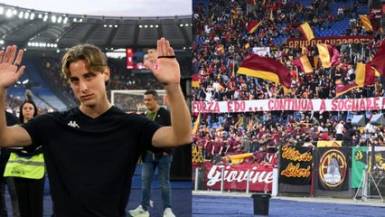 El emotivo recibimiento de la Roma a Bove tras su desplome: "Fuerza Edo, continúa soñando"