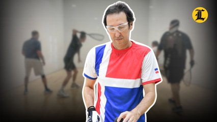 Vino a RD en busca de medallas, pero encontró a su familia