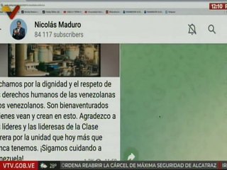 Jefe de Estado: Luchamos por la dignidad y el respeto de los derechos humanos de los venezolanos