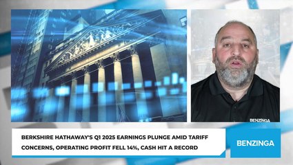 Berkshire Hathaway's Q1 2025 Earnings Plunge Amid Tariff Concerns, Operating Profit Fell 14%, Cash Hit A Record