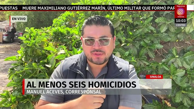 Se registran 6 homicidios dolosos en un solo día en Sinaloa; Fiscalía abre 4 carpetas de investigación