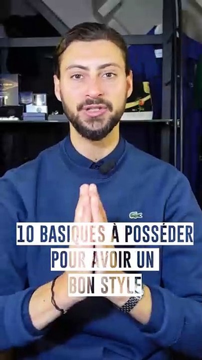 10 basiques à posséder 👕 Partie 1
