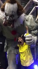 Pennywise and Georgie Horror Clips