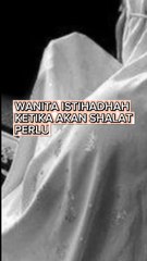 Panduan shalat wanita ISTIHADHAH