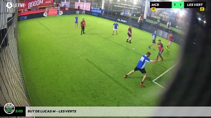 But de Lucas M - Les Verts