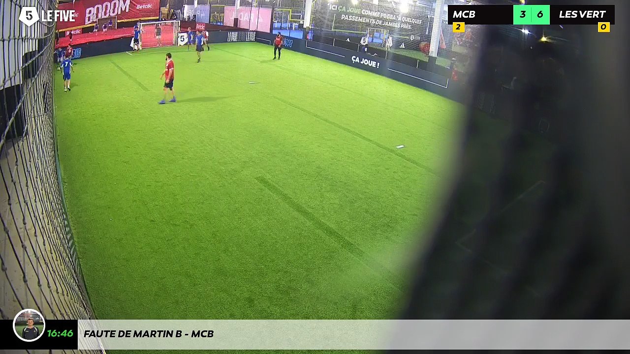 Faute de Martin B - Mcb
