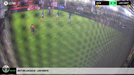 But de Lucas M - Les Verts