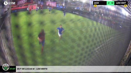 But de Lucas M - Les Verts