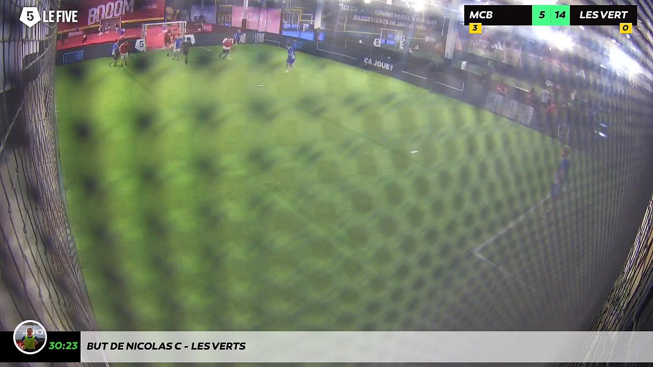 But de Nicolas C - Les Verts