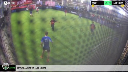 But de Lucas M - Les Verts