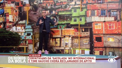 Neto rebate reclamações do Inter por lances polêmicos contra o Corinthians: ‘Choram muito!”