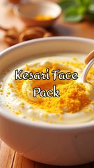 Kesar face pack in Hindi