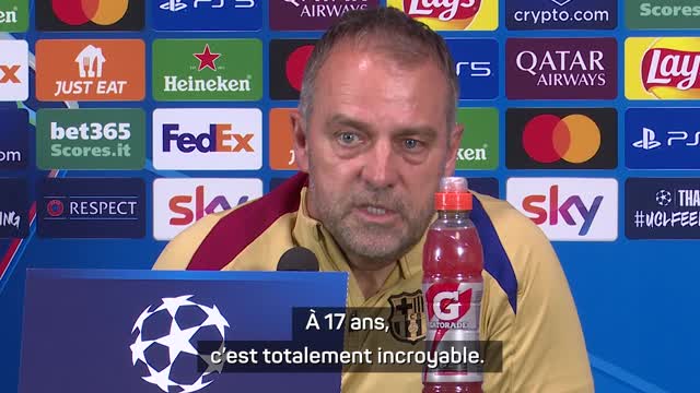 Barcelone - Flick : "Yamal est un génie"