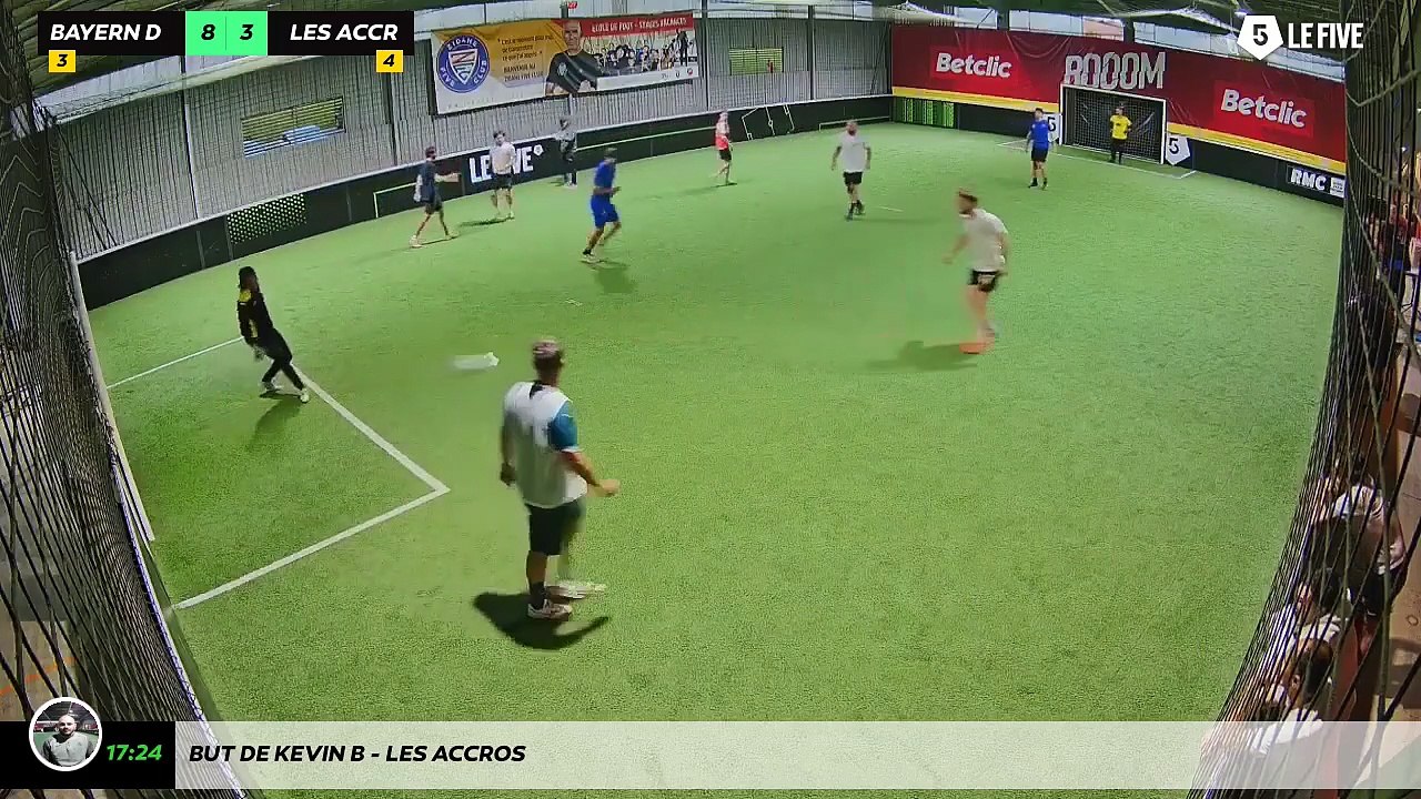 But de Kevin B - Les Accros