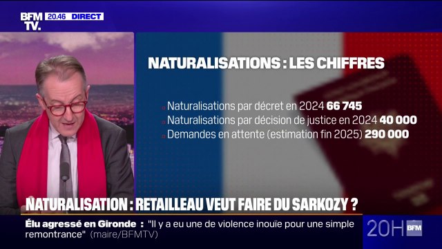 LE CHOIX DE CHRISTOPHE - Naturalisation: Bruno Retailleau durcit le ton