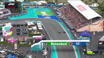 F1: Norris ultrapassa Verstappen, devolve posição e passa novamente em Miami; veja