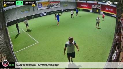 Faute de Txomin M - Bayern De Monique