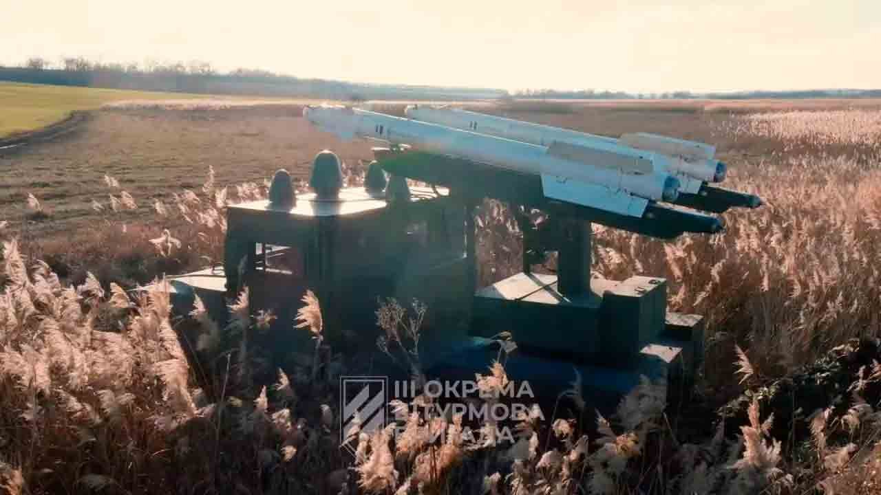 Ukrayna, R-73 füzeleriyle donatılmış “Dragon H73” adlı doğaçlama hava savunma sistemini tanıttı